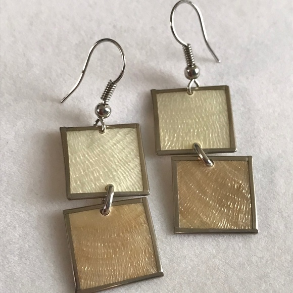 Jewelry - Capiz Shell Dangle Earrings